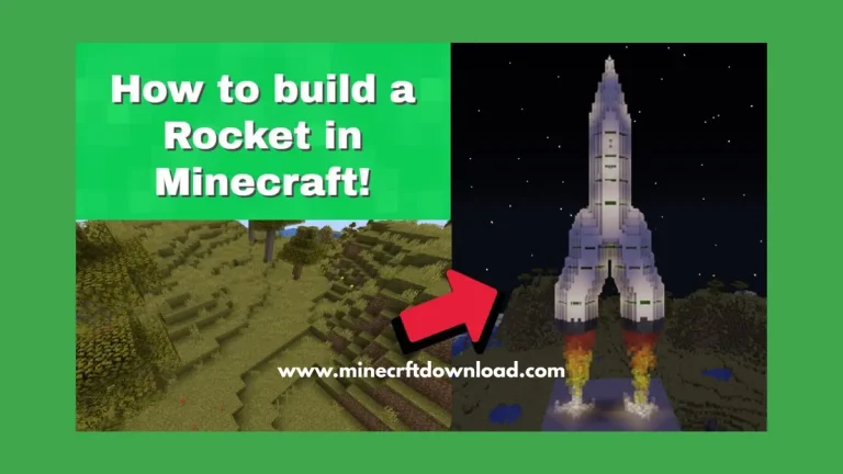 Rocket in Minecraft
